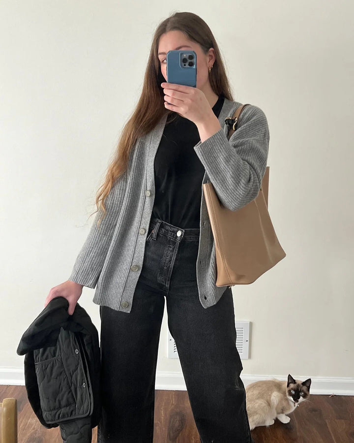 Women’s Haven Relaxed Button-Up Knit Cardigan – Casual Everyday Layer