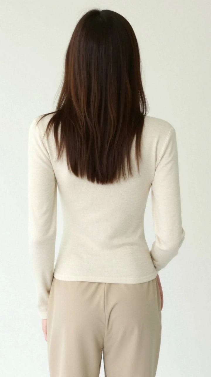 Women’s Isla Cut-Out Long Sleeve Top