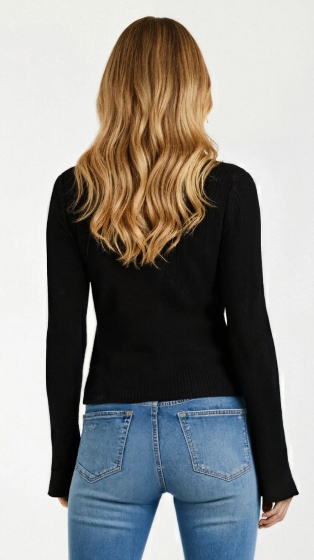 Women’s Elara Ribbed Button-Up Cardigan