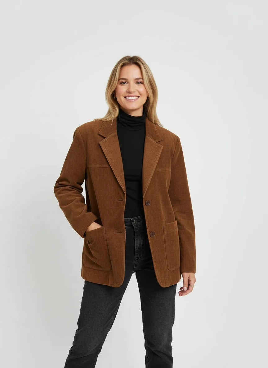 Women’s Emilia Corduroy Oversized Blazer