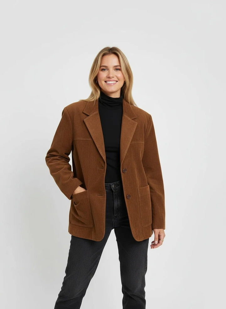Women’s Emilia Corduroy Oversized Blazer
