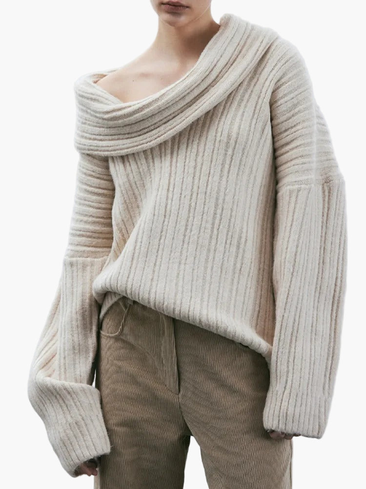 Women’s Luna Off-Shoulder Knit Jumper