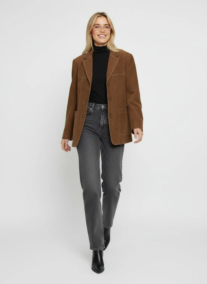 Women’s Emilia Corduroy Oversized Blazer