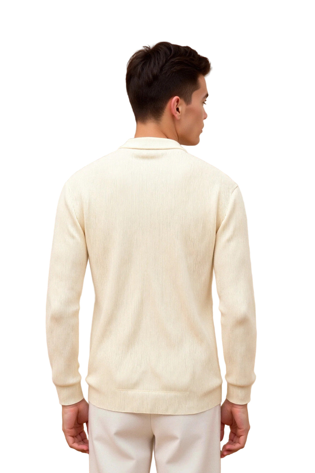 Men’s Beaumont Ribbed Zip Knit Cardigan
