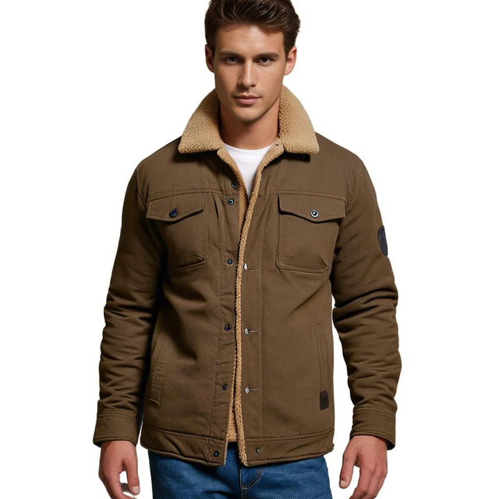 Men’s Alpine Fleece-Lined Utility Jacket