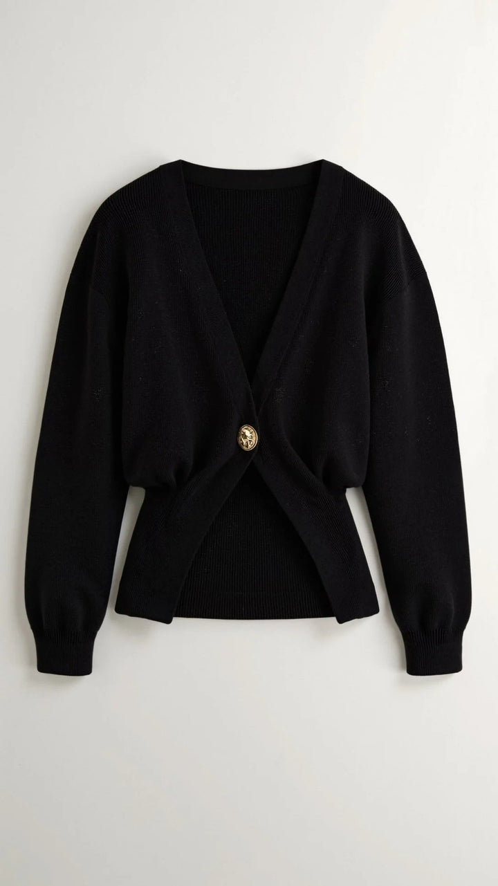 Women’s Amara Deep V Button Cardigan