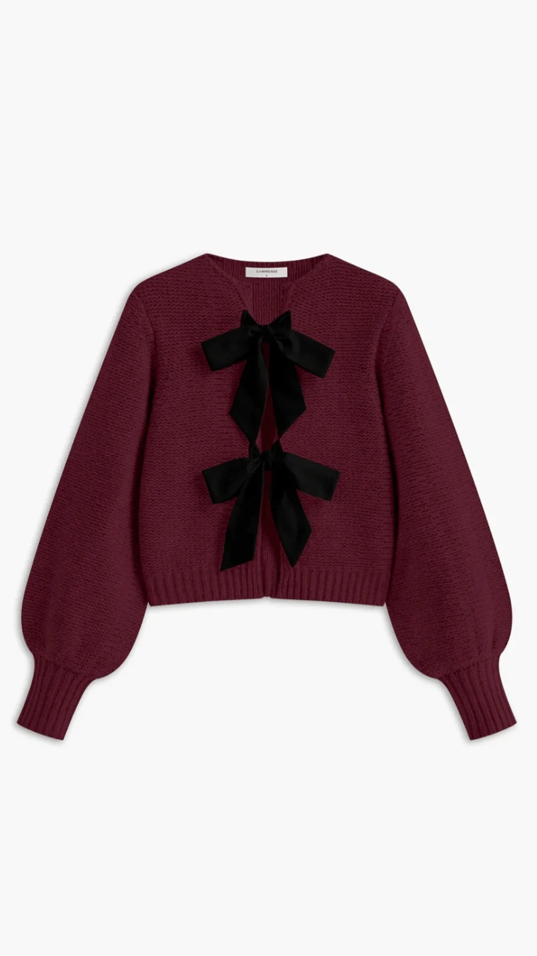 Women’s Evangeline Bow-Front Cardigan