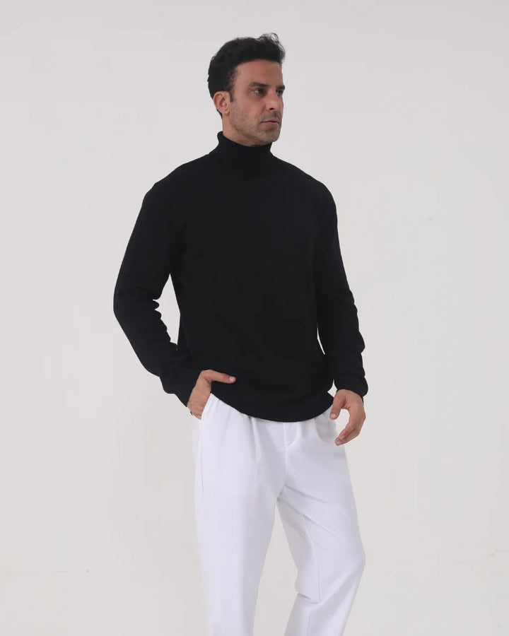 Men’s Laurent Classic Turtleneck Sweater