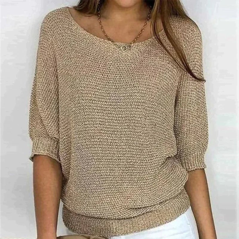 Women’s Elora Relaxed Knit Batwing Sweater