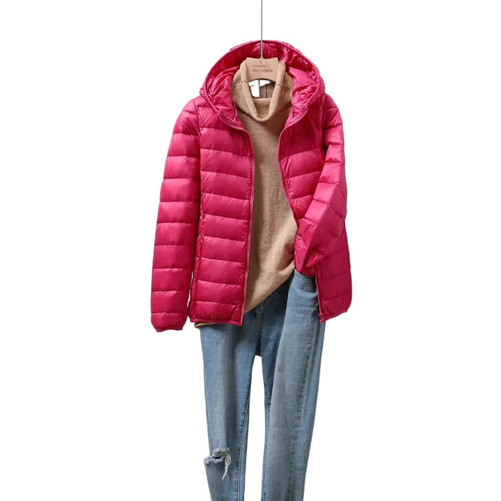 Women’s Lightweight Hooded Puffer Jacket
