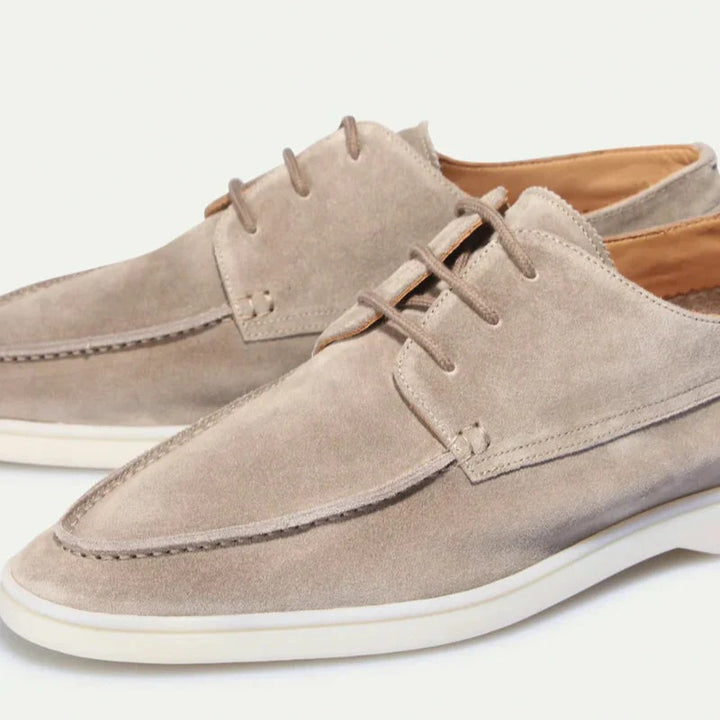 Men’s Calder Suede Lace-Up Loafers