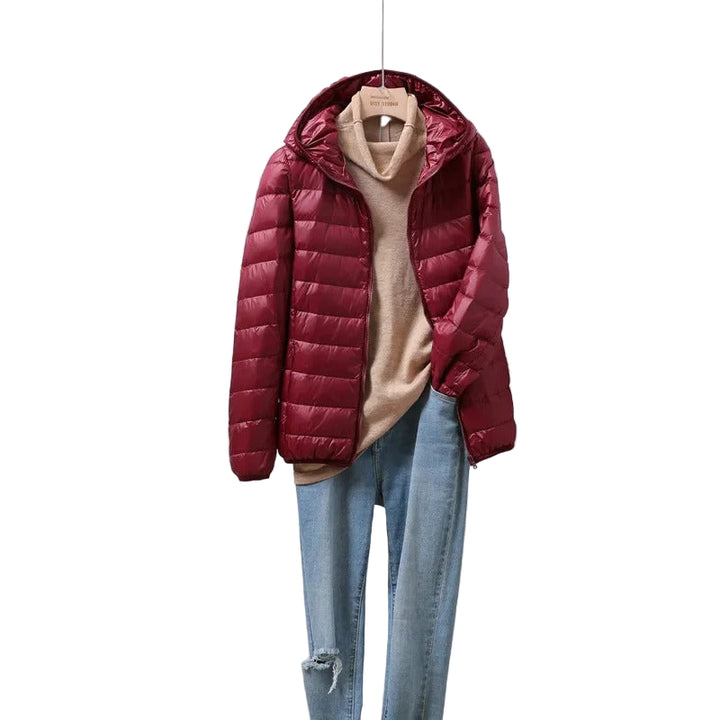 Women’s Lightweight Hooded Puffer Jacket