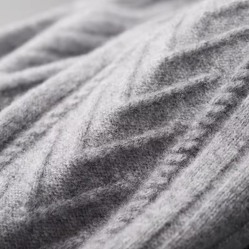 Men’s Chevron Zip Knit Cardigan