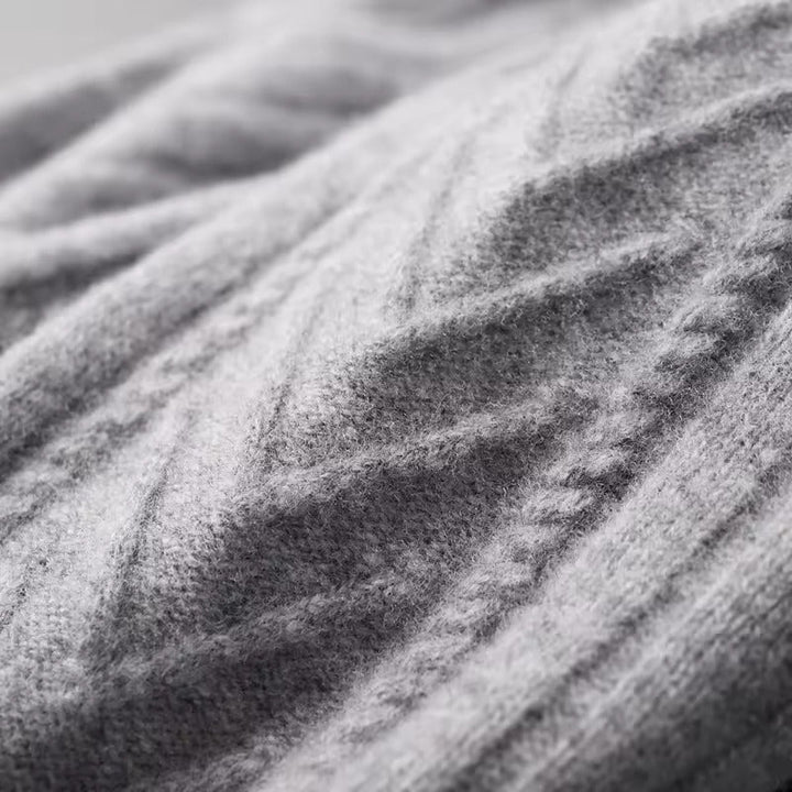 Men’s Chevron Zip Knit Cardigan