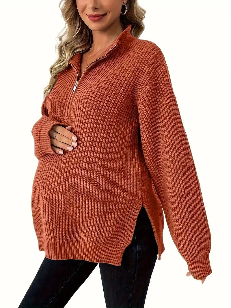 Women’s Elegant Maternity Pullover Sweater