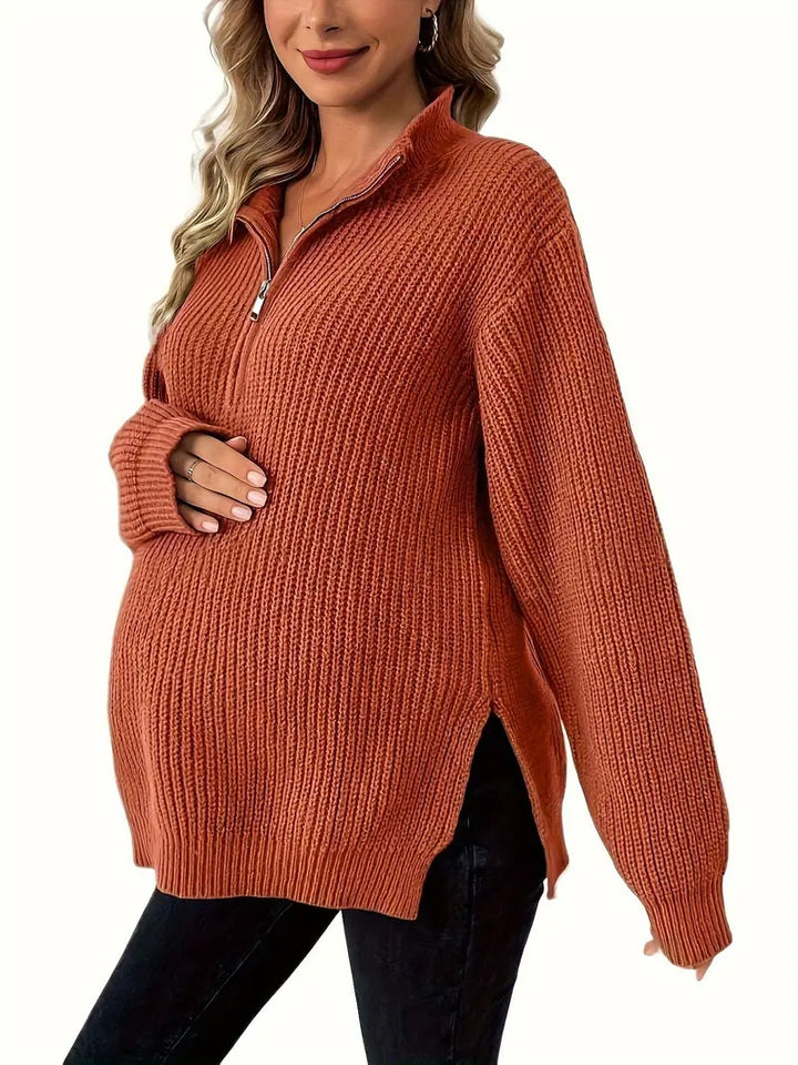 Women’s Elegant Maternity Pullover Sweater