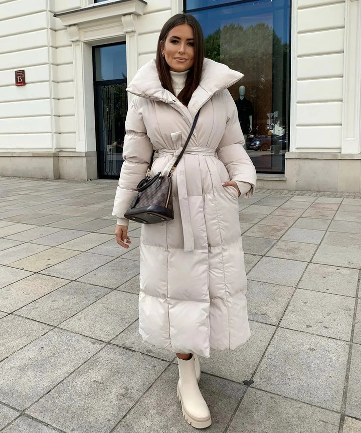 Women’s Emilia Belted Long Puffer Coat