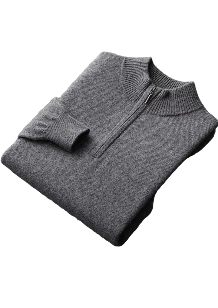 Men’s Luca Half-Zip Merino Sweater