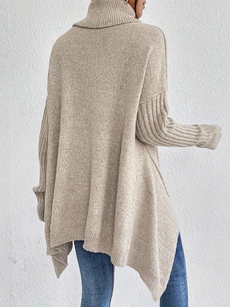 Women’s Long Turtleneck Sweater