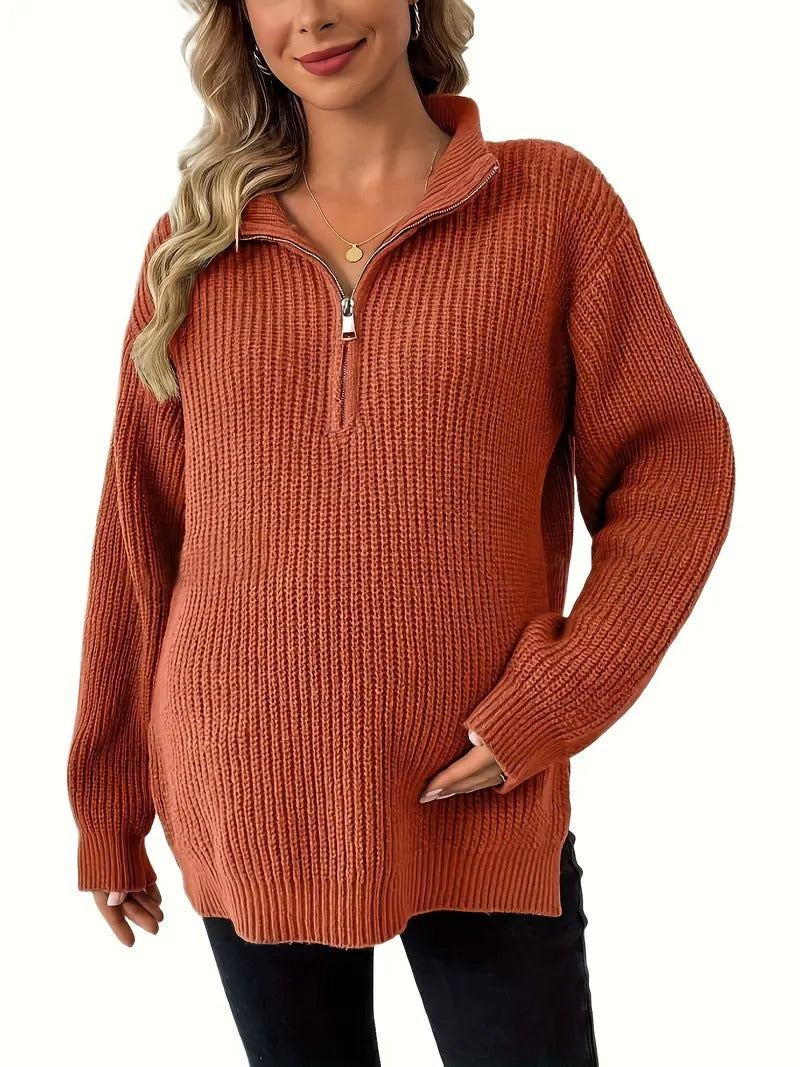 Women’s Elegant Maternity Pullover Sweater