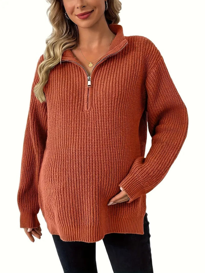 Women’s Elegant Maternity Pullover Sweater