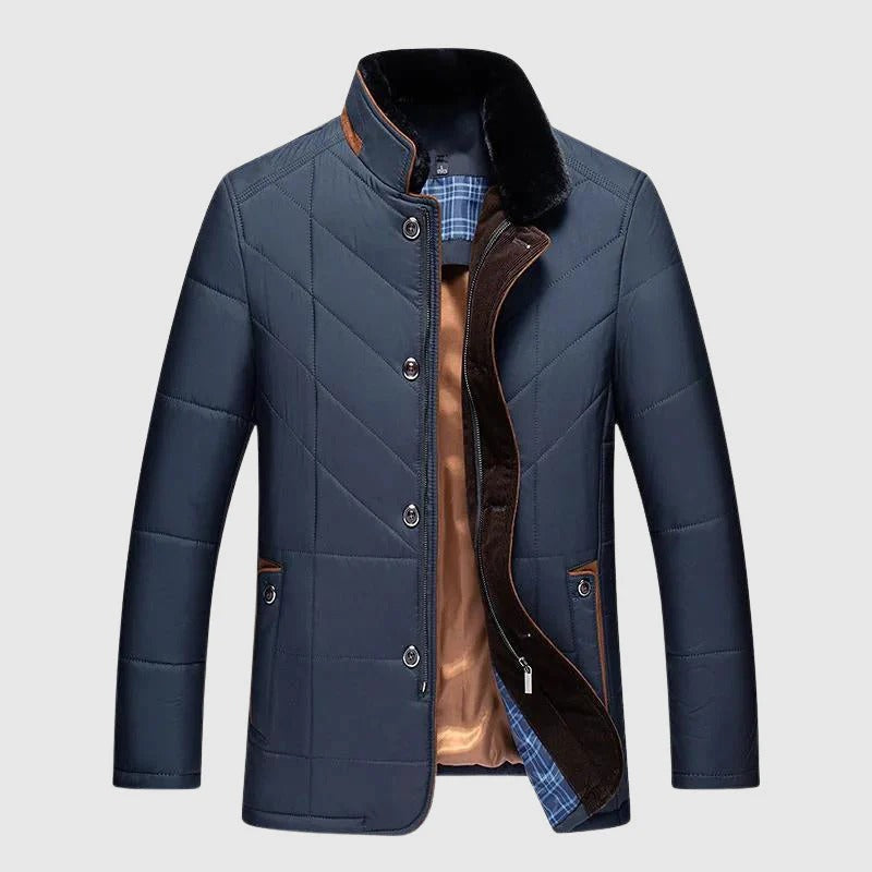 Men’s Quilted Insulated Winter Jacket