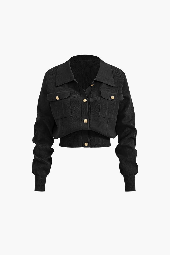 Women’s Dahlia Button-Front Knit Skirt Set