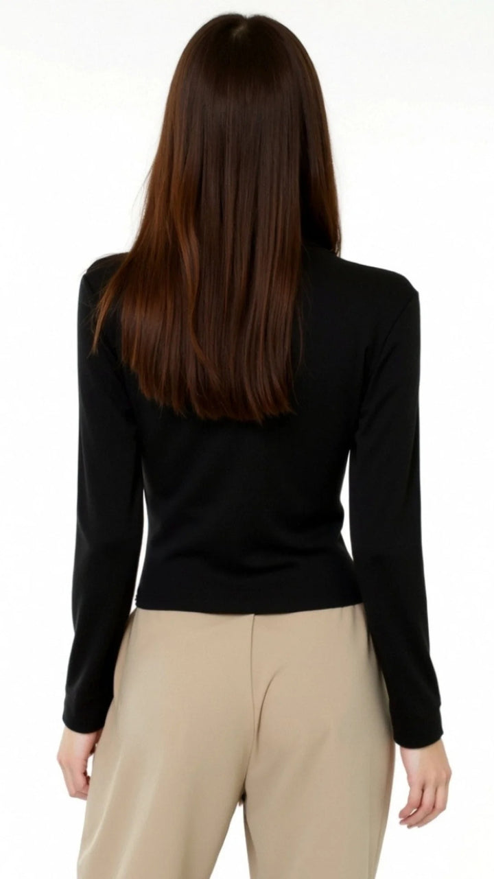 Women’s Isla Cut-Out Long Sleeve Top