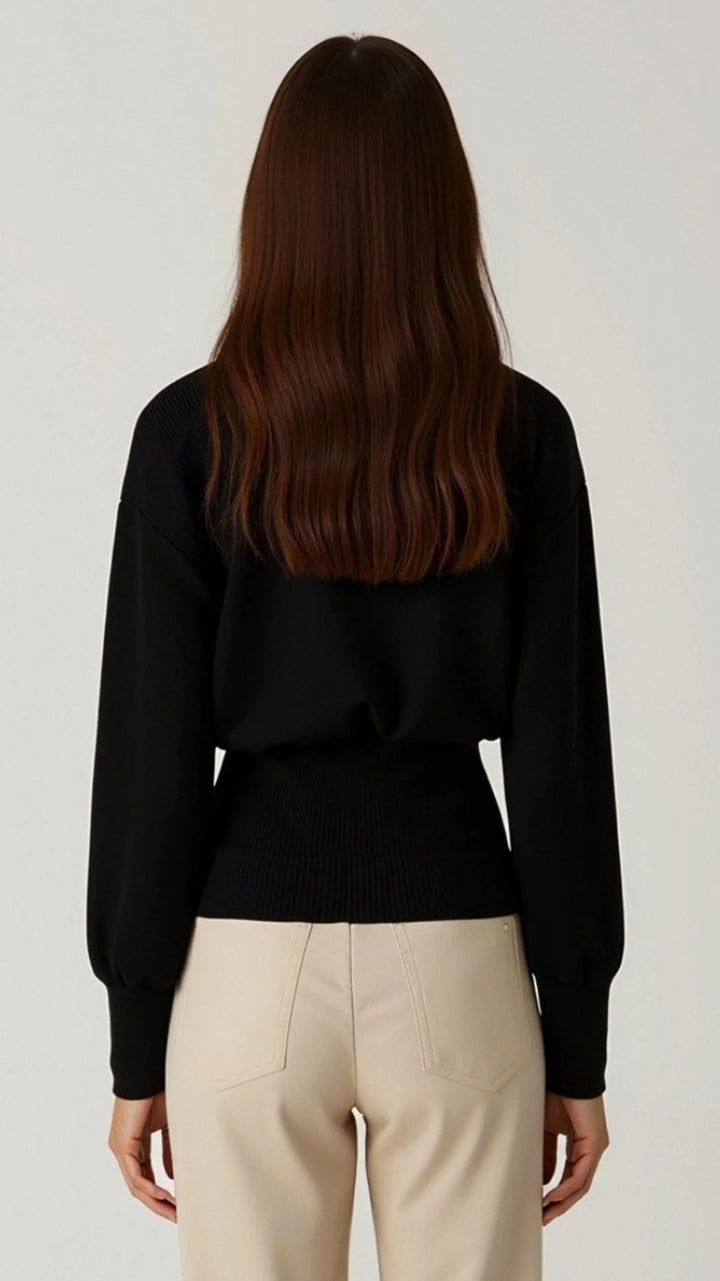 Women’s Amara Deep V Button Cardigan