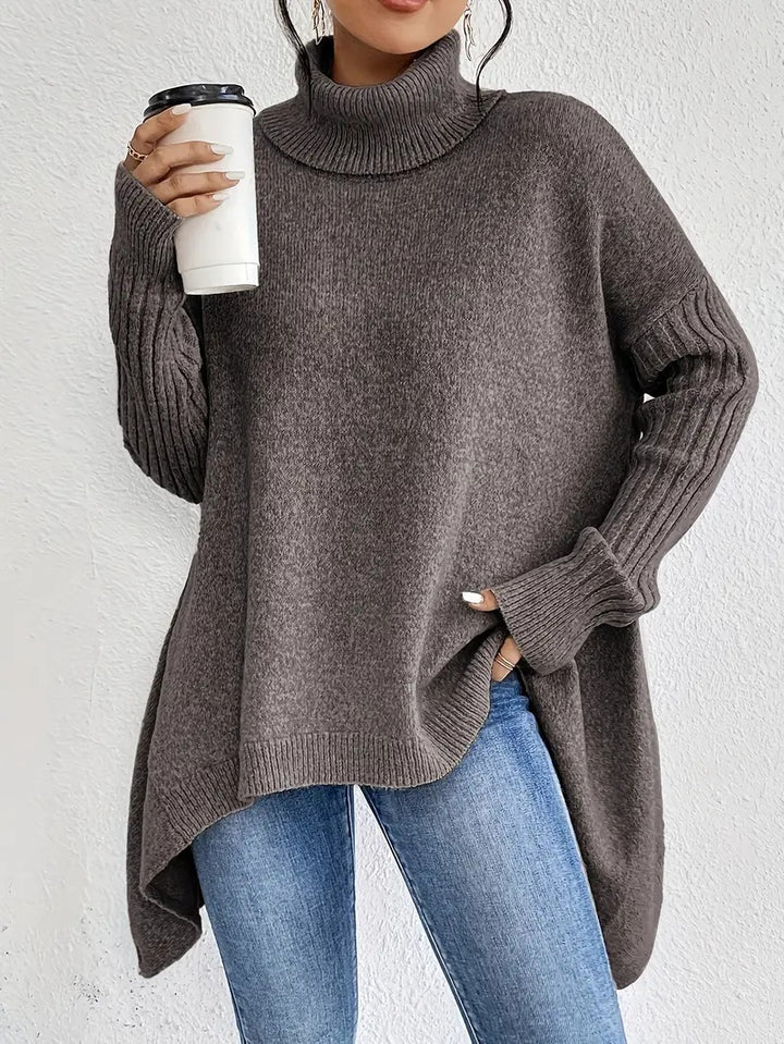 Women’s Long Turtleneck Sweater