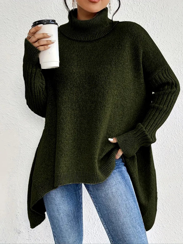 Women’s Long Turtleneck Sweater