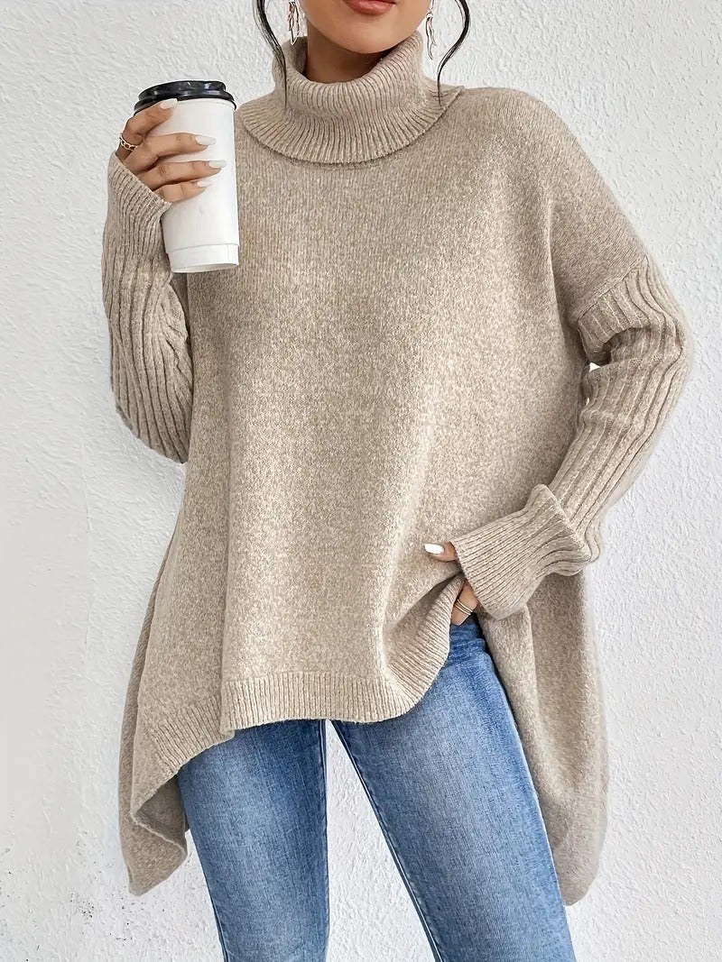 Women’s Long Turtleneck Sweater
