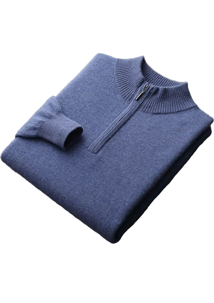 Men’s Luca Half-Zip Merino Sweater