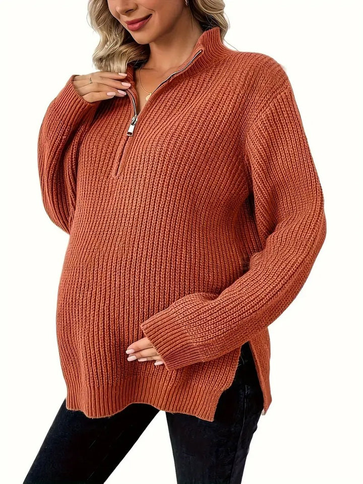 Women’s Elegant Maternity Pullover Sweater