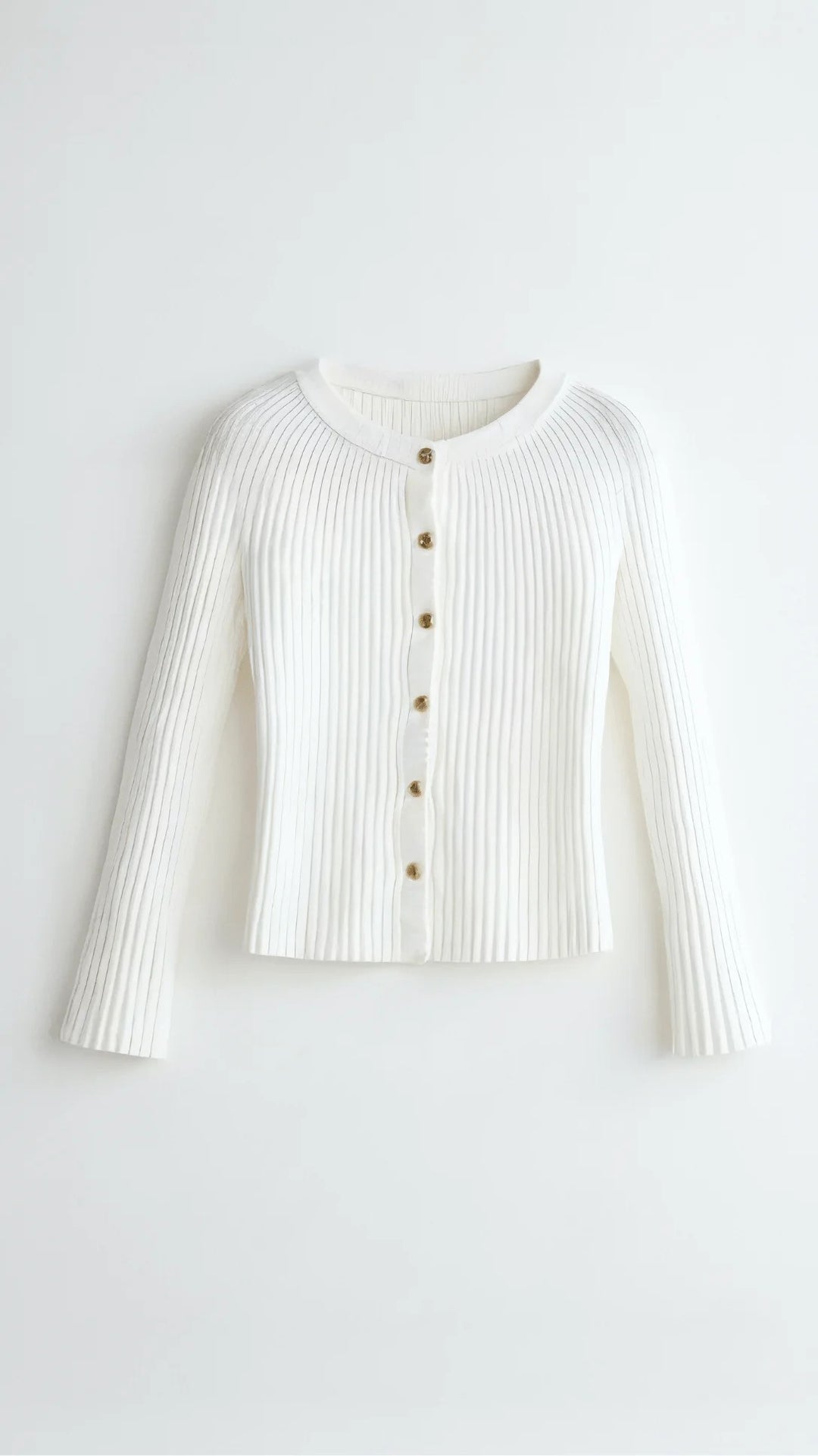 Women’s Elara Ribbed Button-Up Cardigan