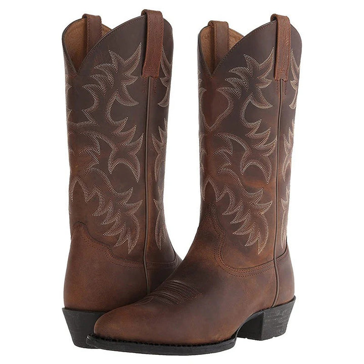 Women’s Frontier Black Western Cowboy Boots
