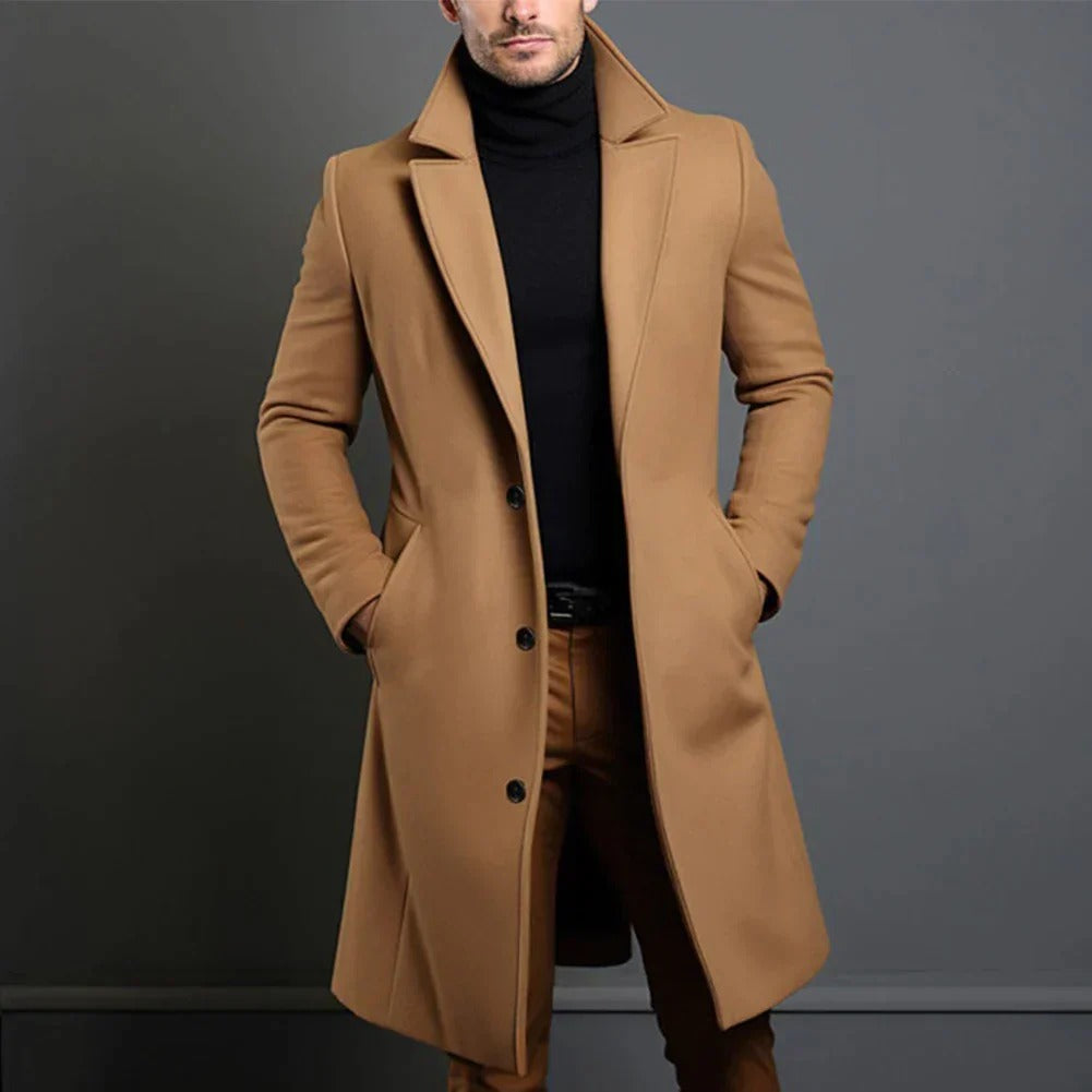 Men’s Cambridge Tailored Wool Overcoat