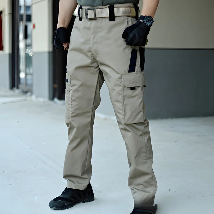 Men’s Tactical Multi-Pocket Cargo Pants – Utility Outdoor Workwear