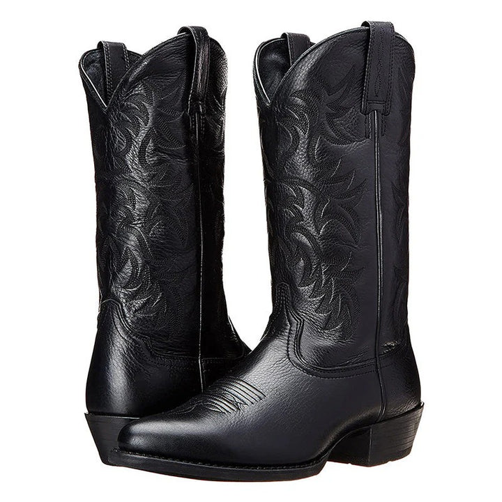 Women’s Frontier Black Western Cowboy Boots