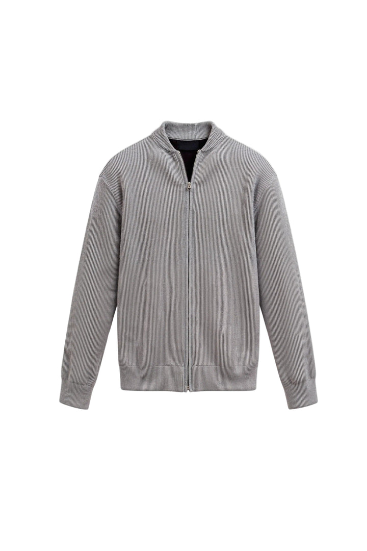 Men’s Beaumont Ribbed Zip Knit Cardigan