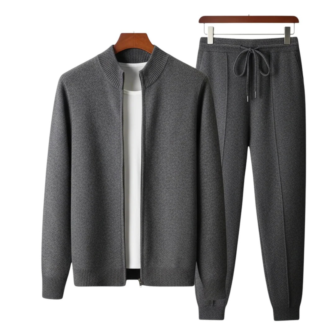 Men’s Montreux Zip-Up Knit Lounge Set