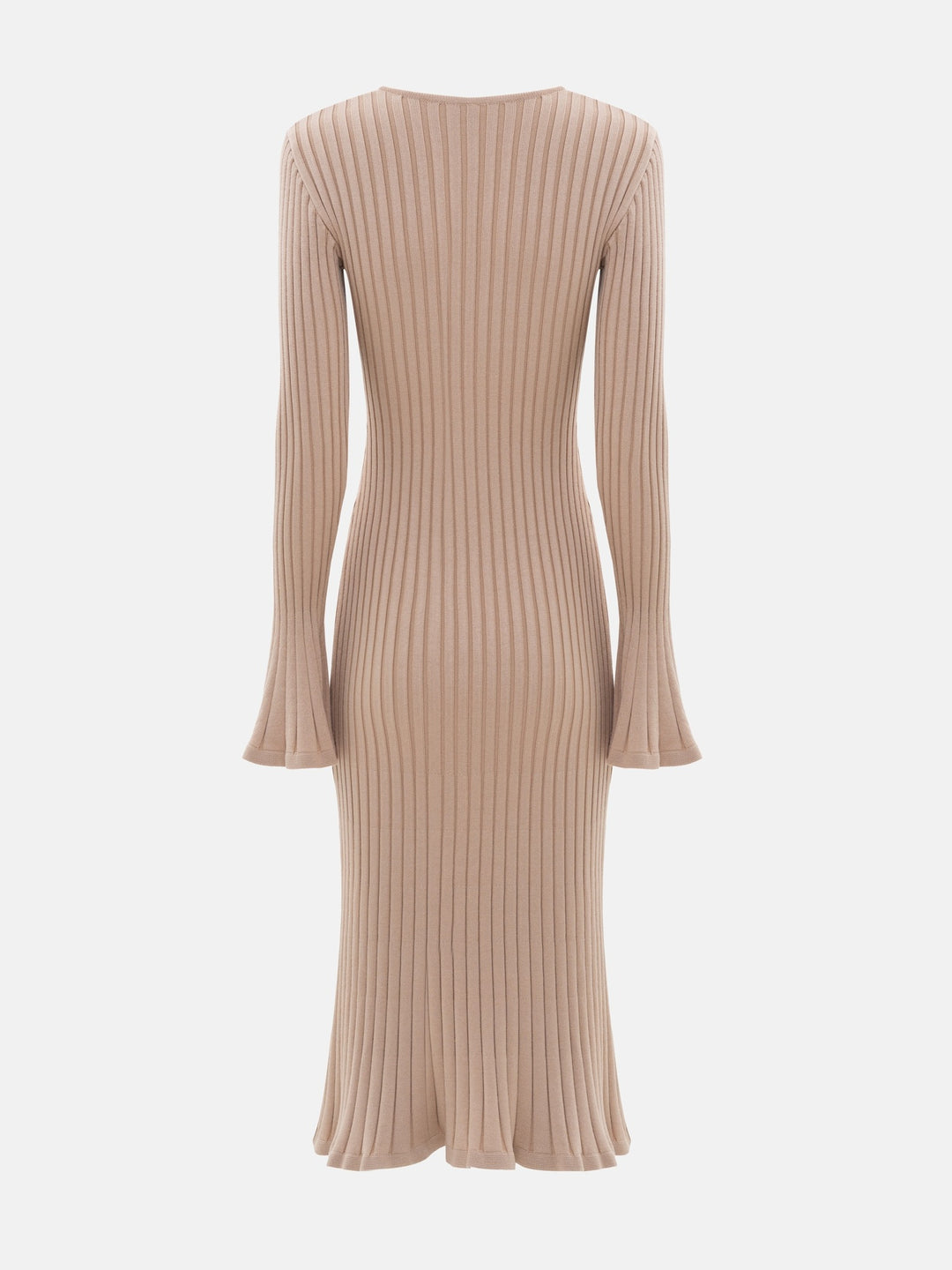 Women’s Elara Ribbed Keyhole Midi Dress