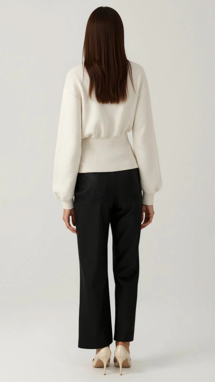 Women’s Amara Deep V Button Cardigan