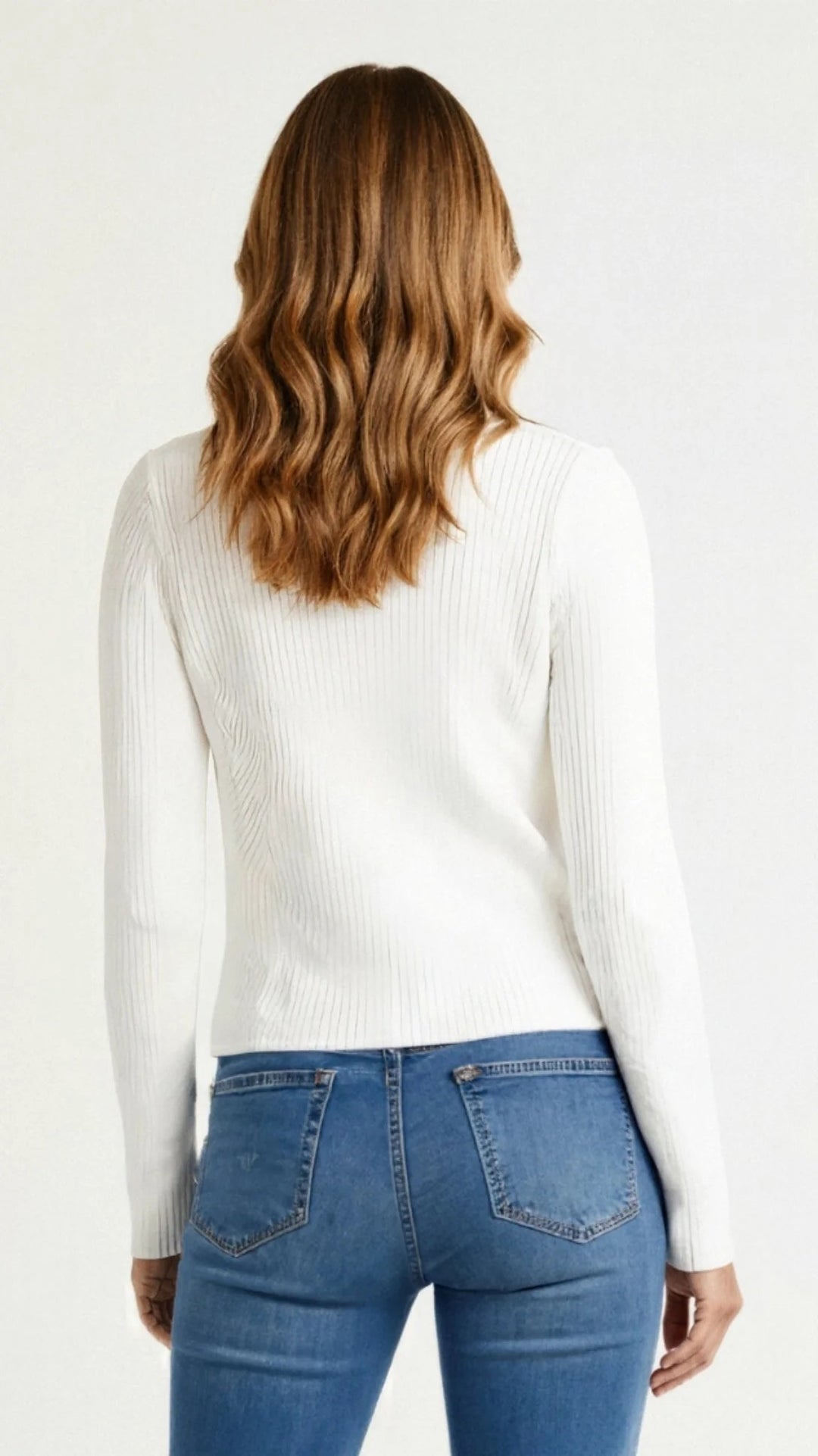 Women’s Elara Ribbed Button-Up Cardigan