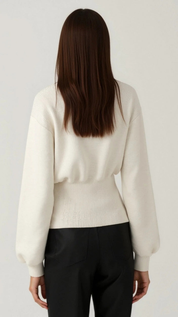 Women’s Amara Deep V Button Cardigan