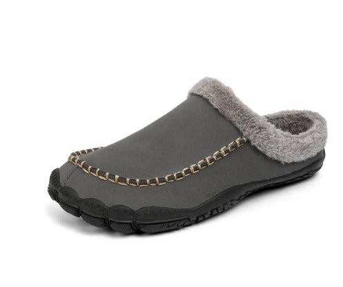 Men’s Jasper Faux Fur-Lined Slip-On Slippers