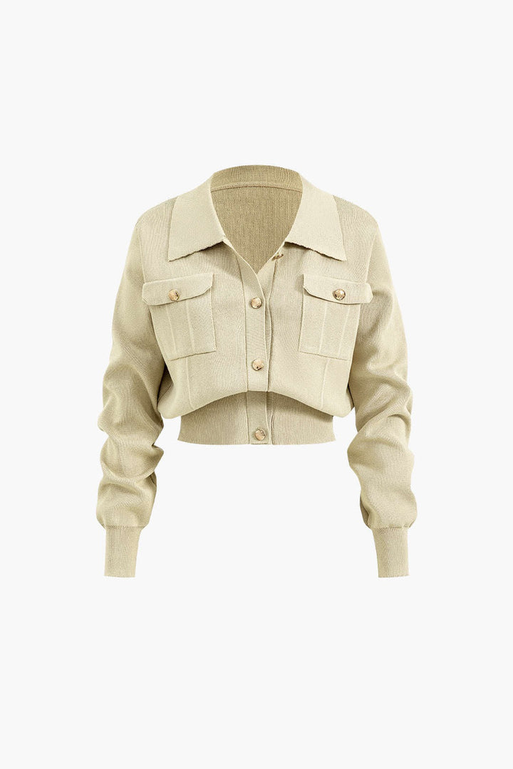 Women’s Dahlia Button-Front Knit Skirt Set