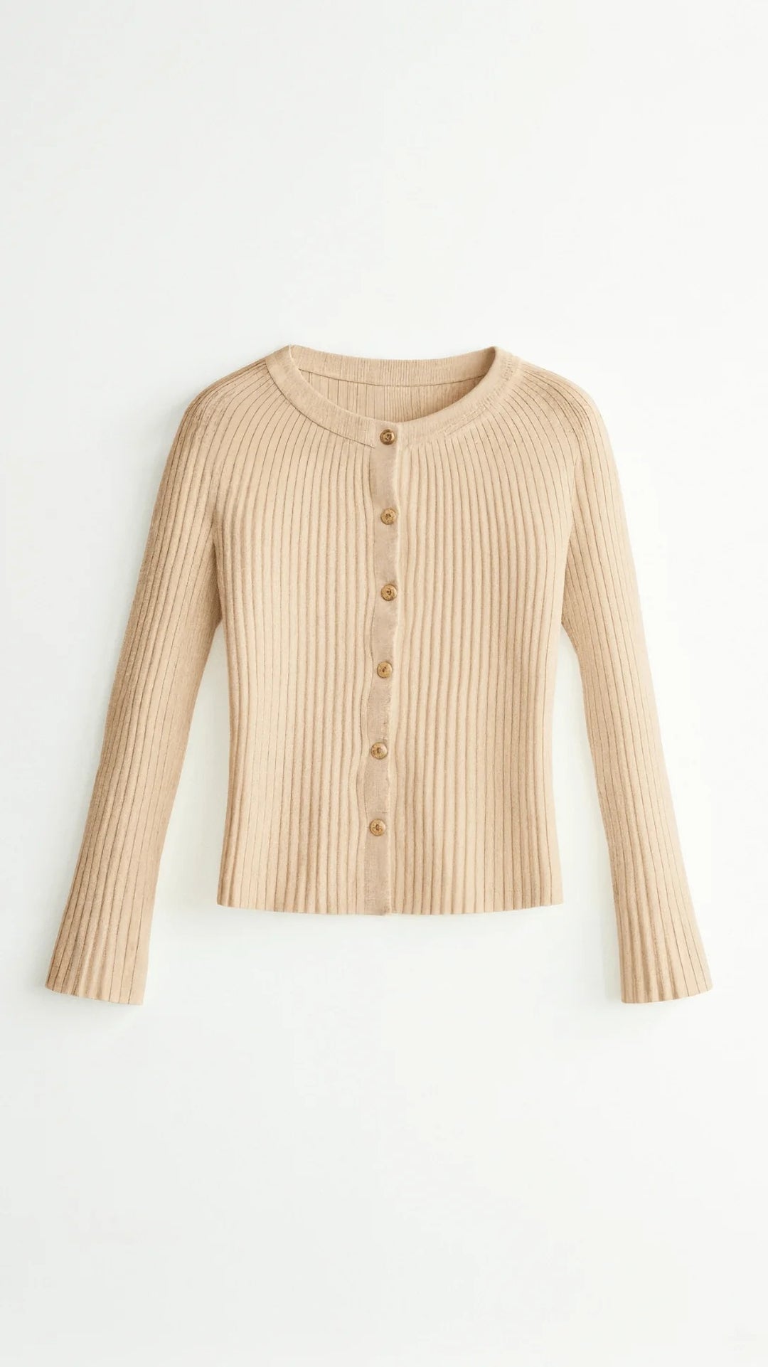 Women’s Elara Ribbed Button-Up Cardigan