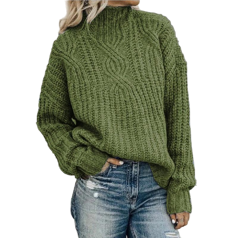 Women’s Cozy Twist Cable Knit Sweater