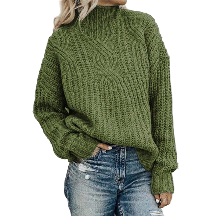 Women’s Cozy Twist Cable Knit Sweater